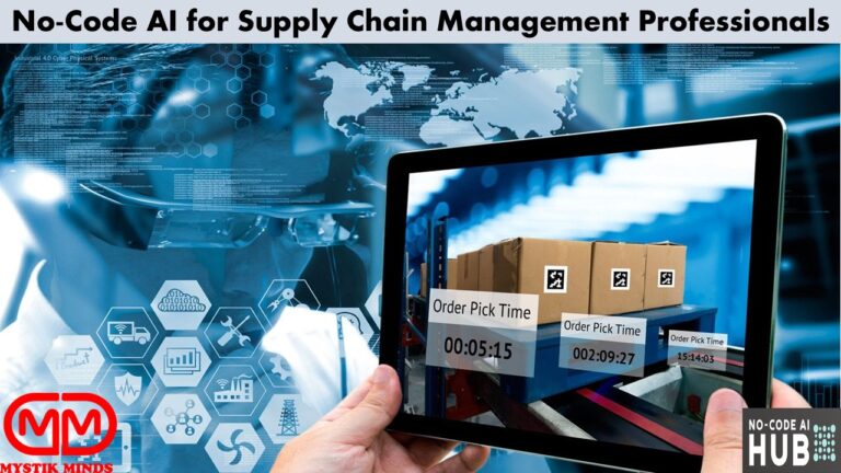 No-Code AI for Supply Chain Management Professionals